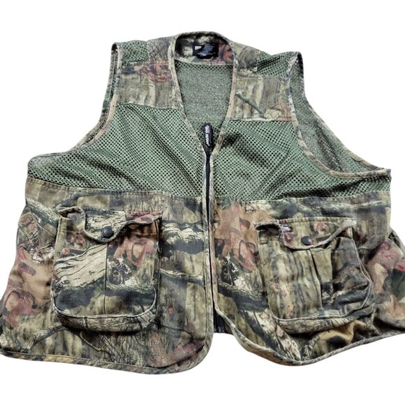 Mossy Oak Break-Up Infinity Vest Mens XL/2XL Camo Mesh Hunting Outdoor Read* - Picture 1 of 7